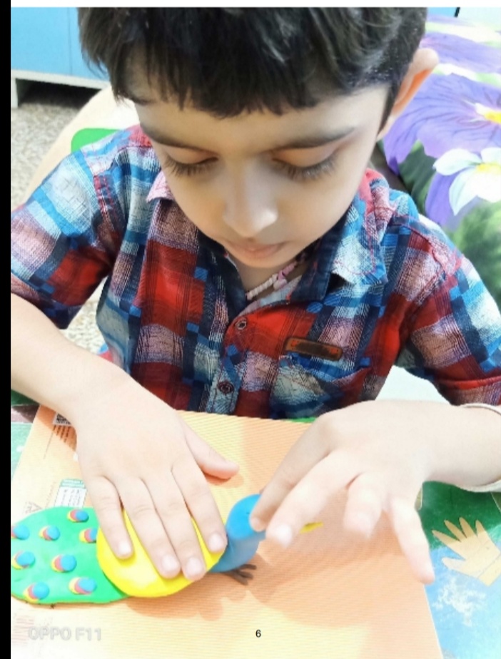 LKG|| CLAY MODELLING ACTIVITY