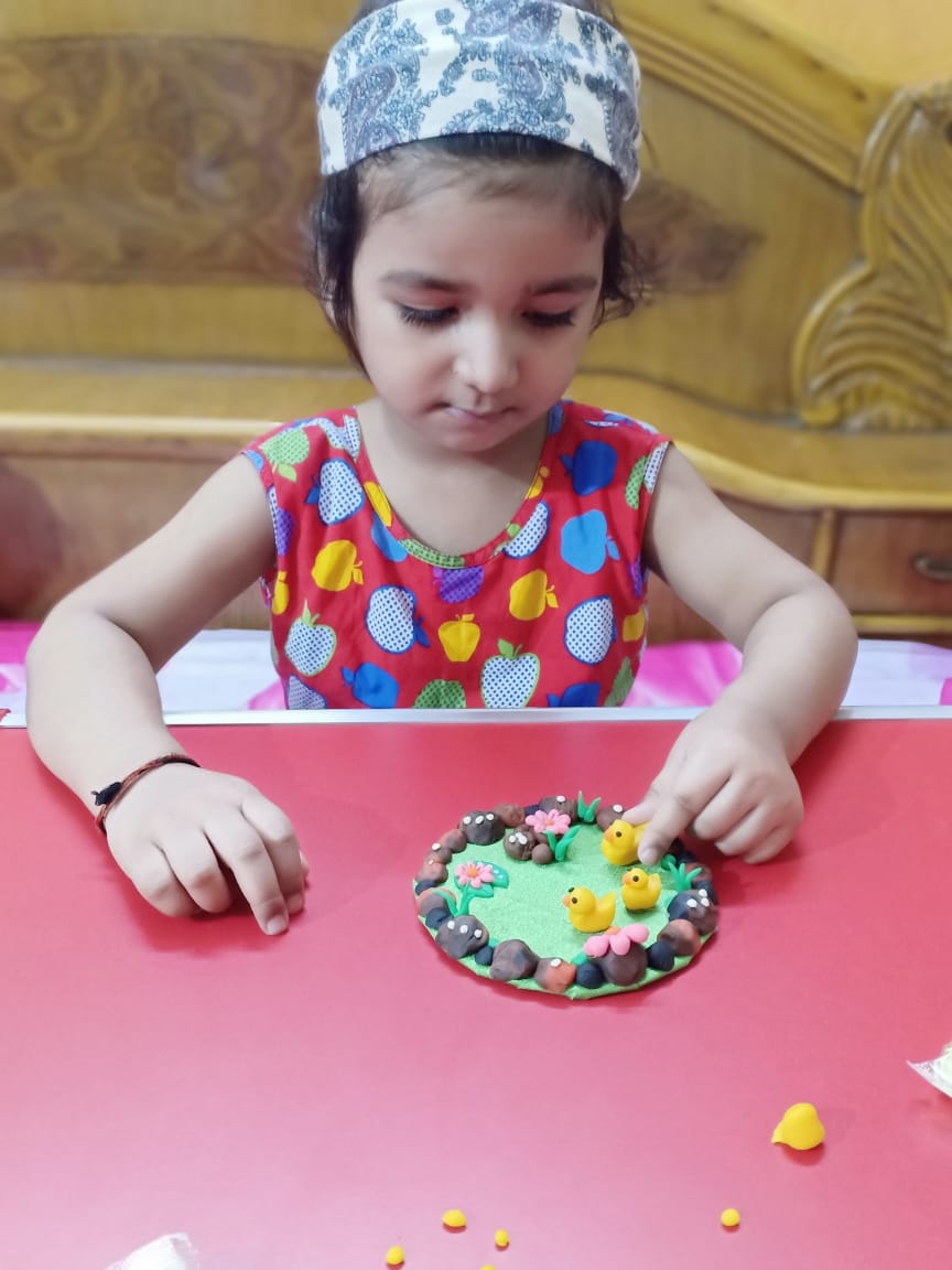 LKG|| CLAY MODELLING ACTIVITY