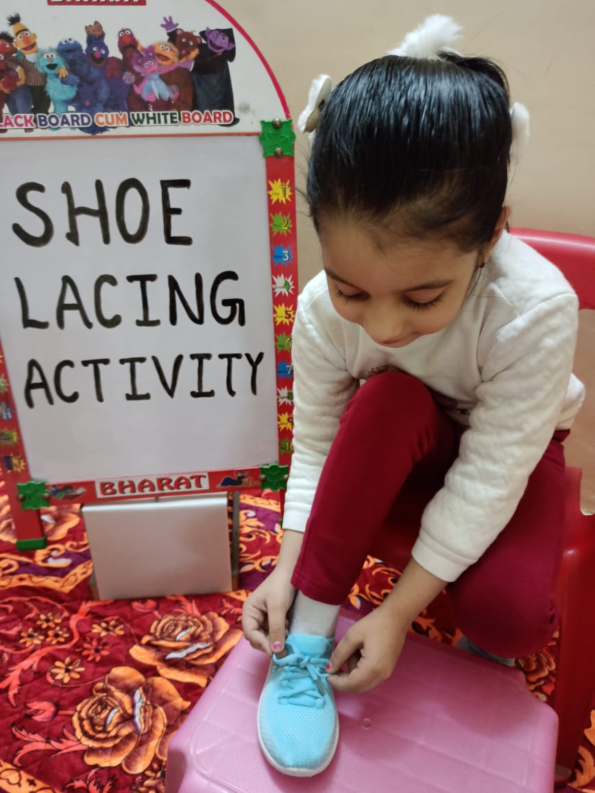 UKG || SHOE LACE TYING ACTIVITY