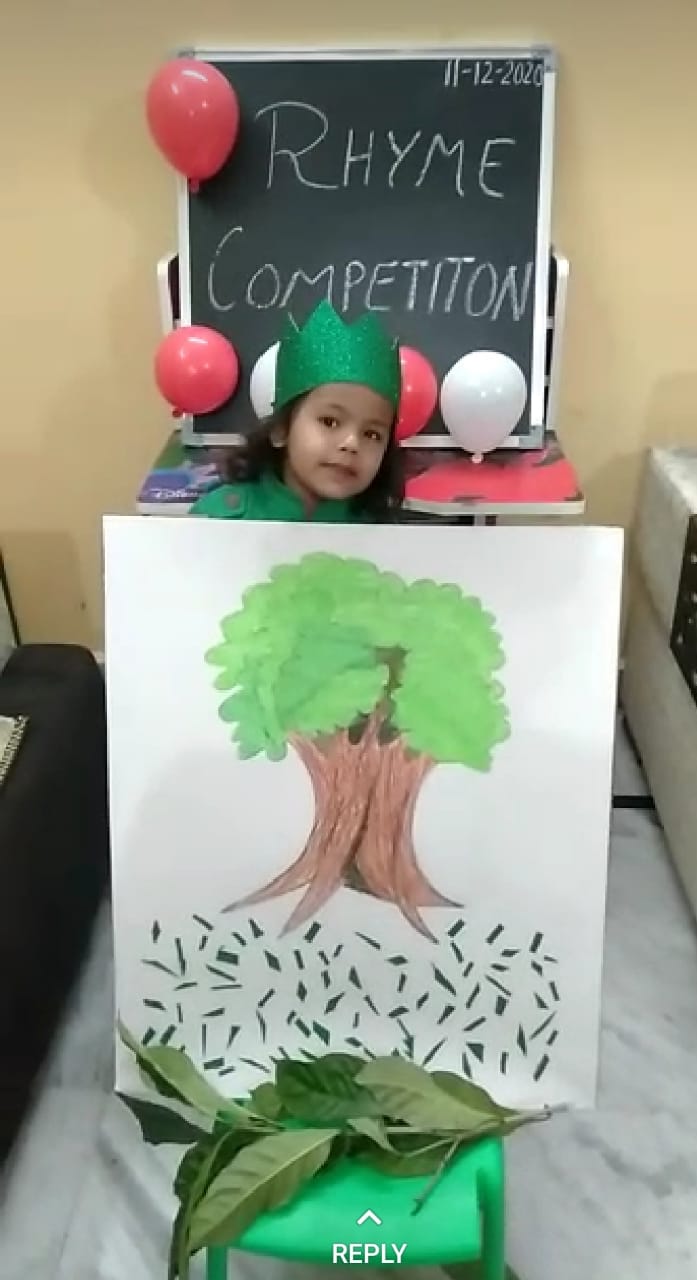 NURSERY || ENGLISH RHYME RECITATION COMPETITION