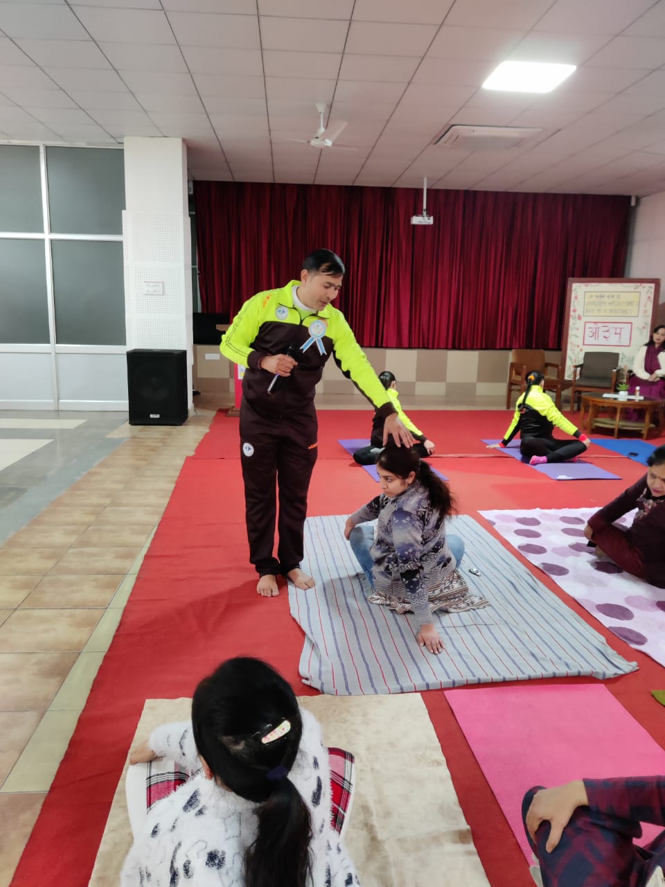 SESSION ON YOGA