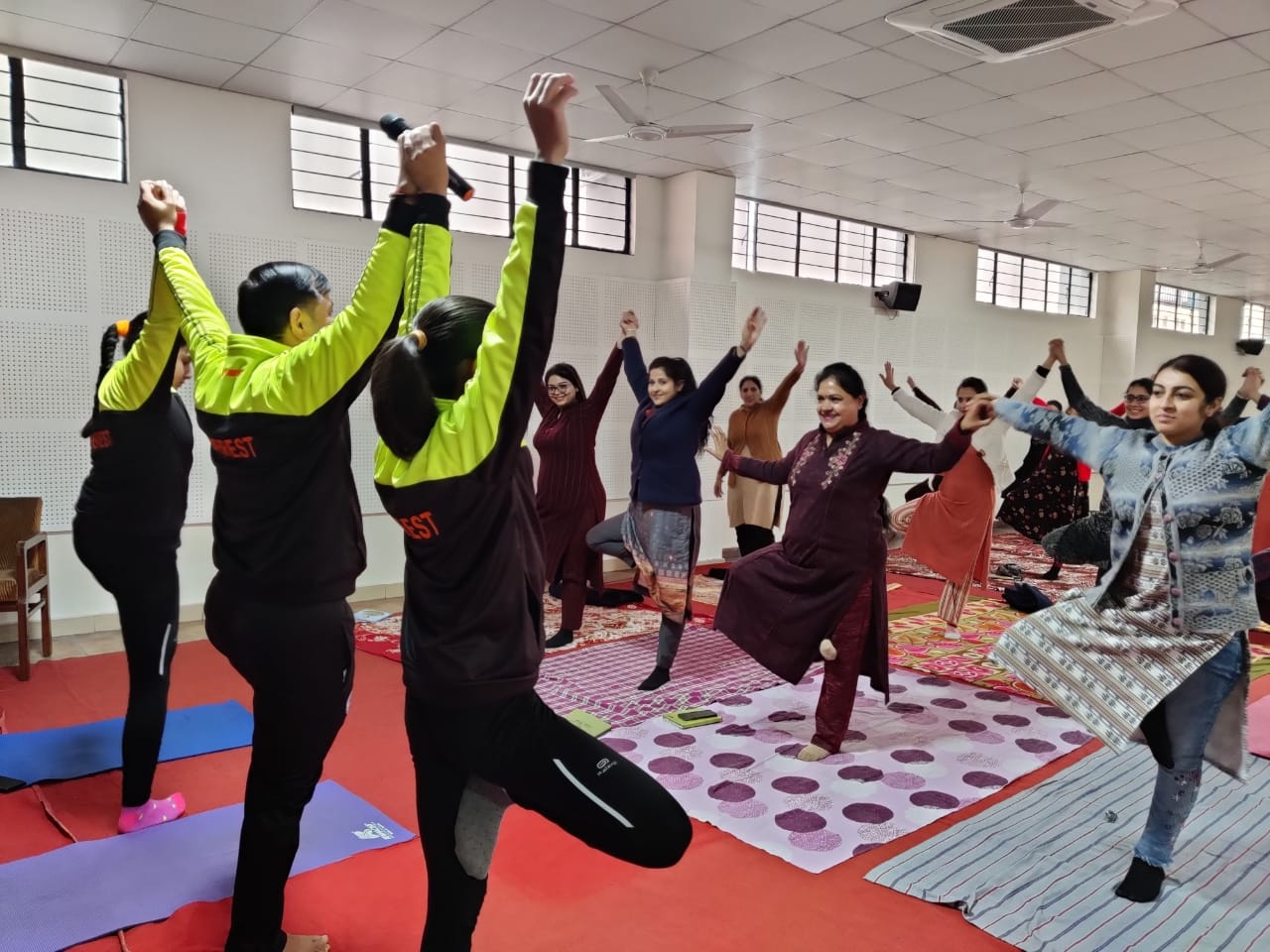 SESSION ON YOGA