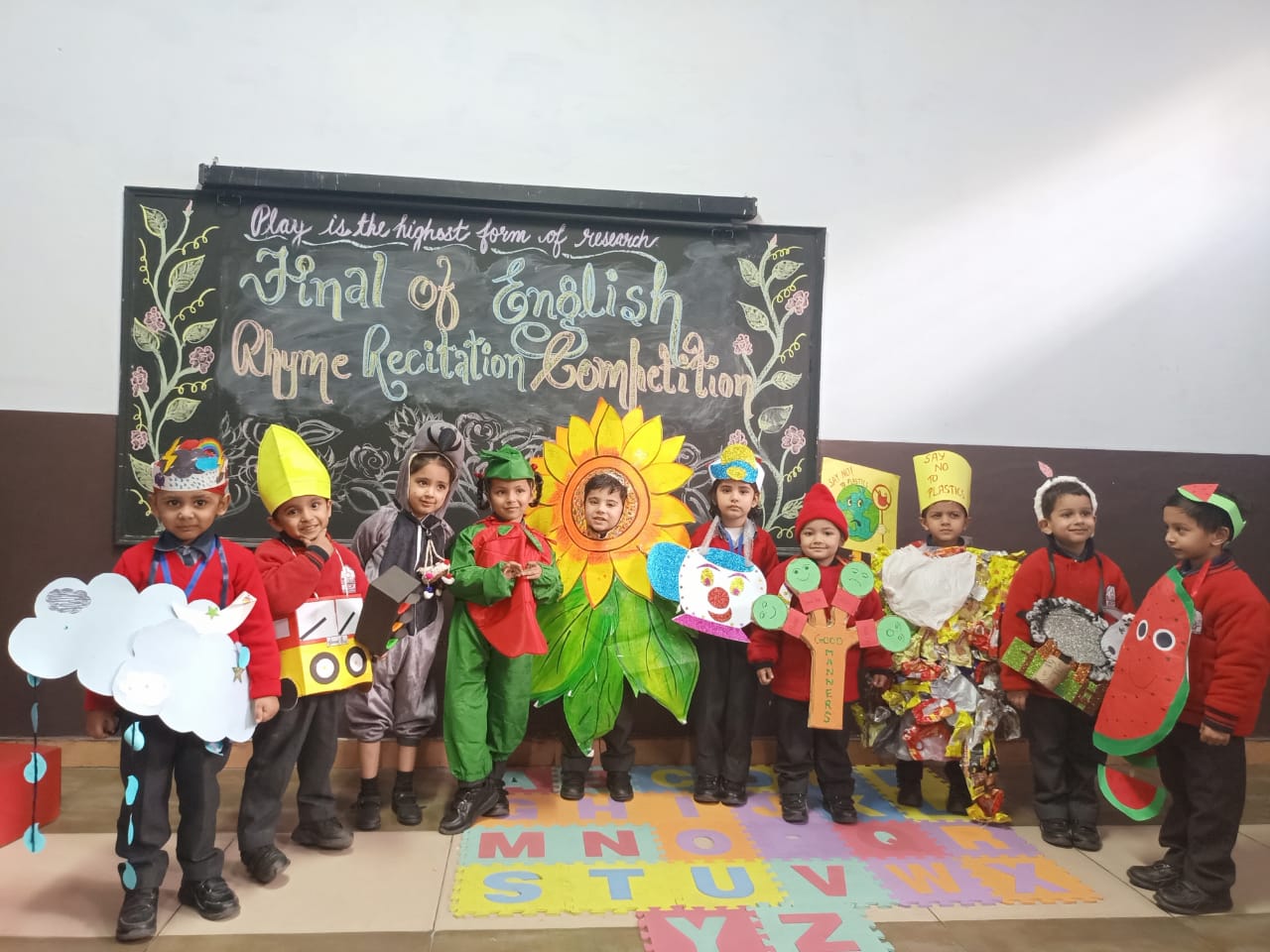 ENGLISH RHYME RECITATION COMPETITION ll NURSERY