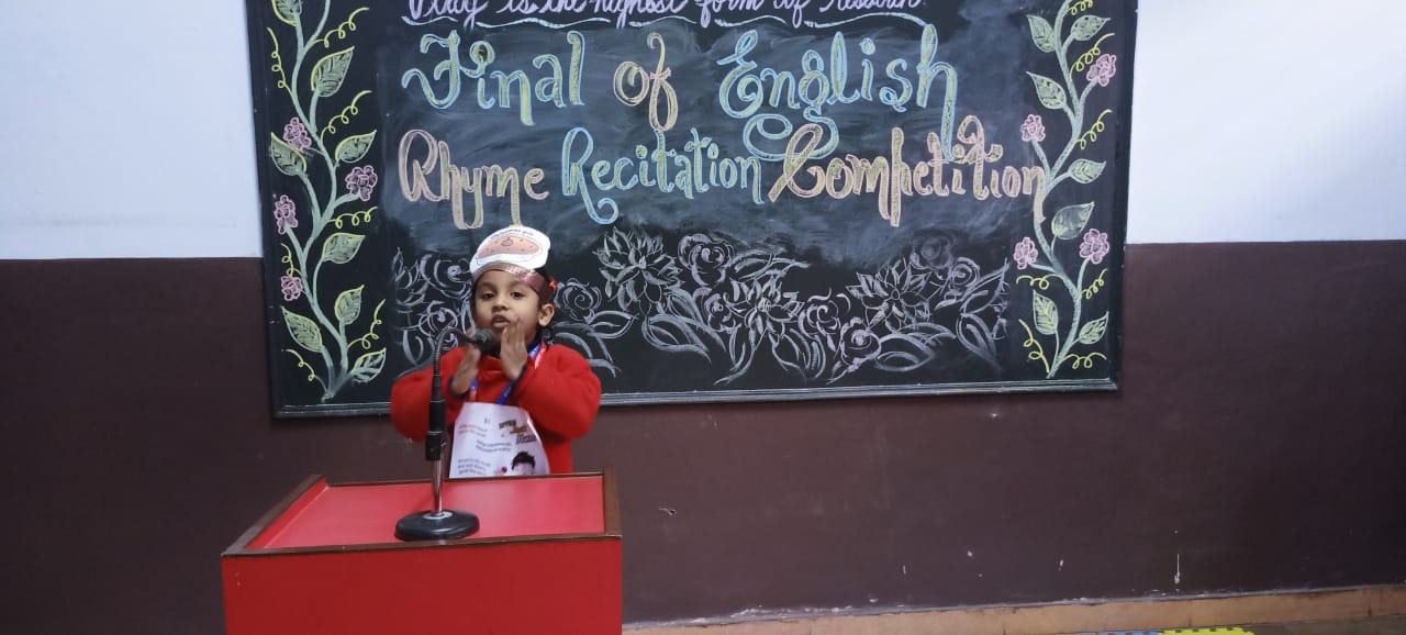 ENGLISH RHYME RECITATION COMPETITION ll NURSERY