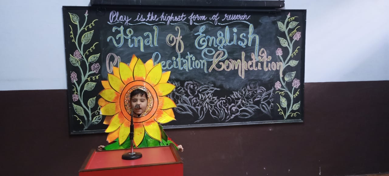 ENGLISH RHYME RECITATION COMPETITION ll NURSERY