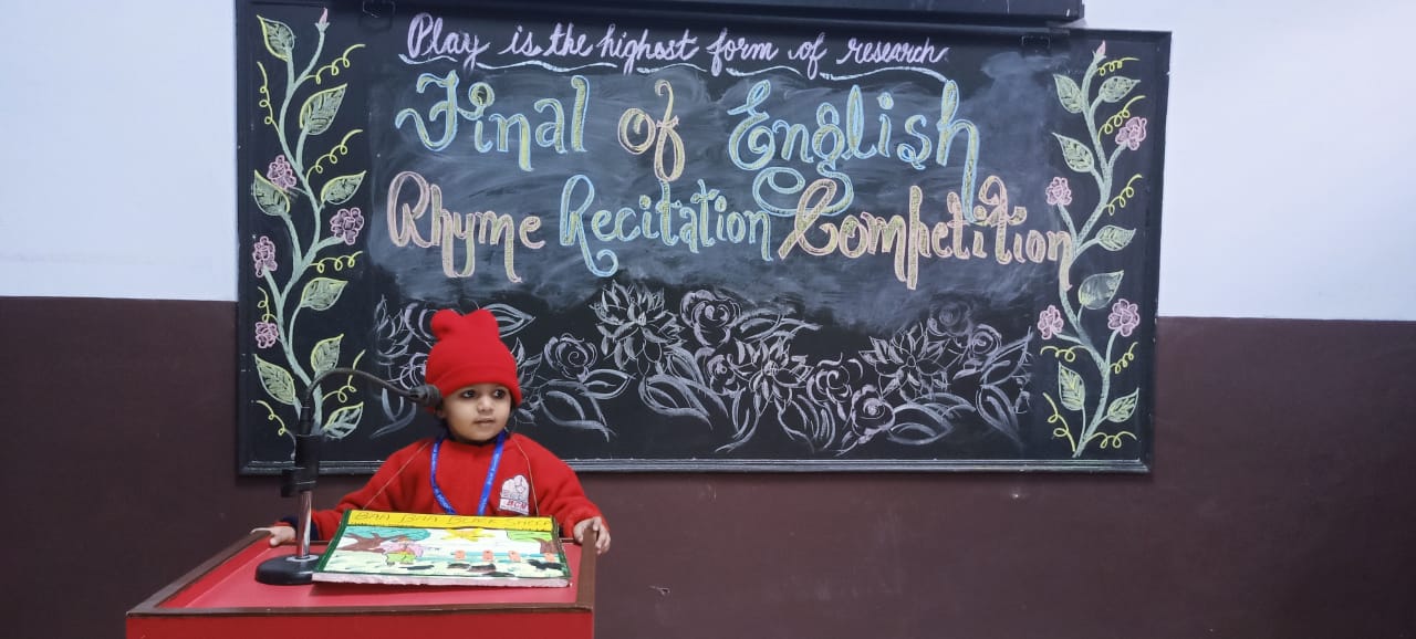 ENGLISH RHYME RECITATION COMPETITION ll NURSERY