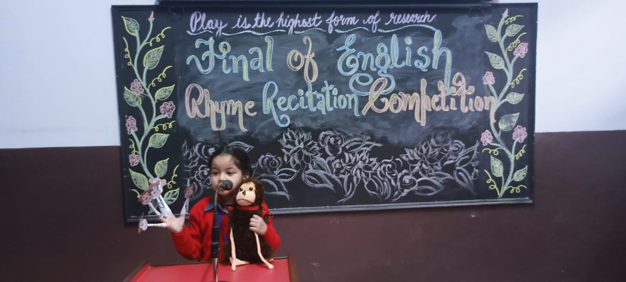 ENGLISH RHYME RECITATION COMPETITION ll NURSERY