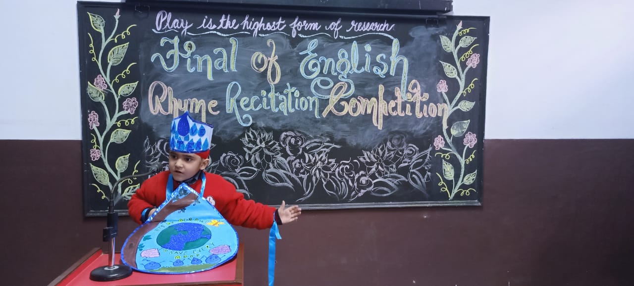 ENGLISH RHYME RECITATION COMPETITION ll NURSERY