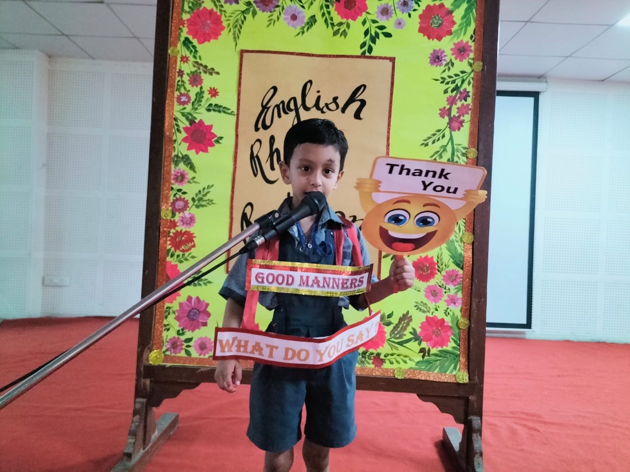 LKG II ENGLISH RHYME RECITATION COMPETITION