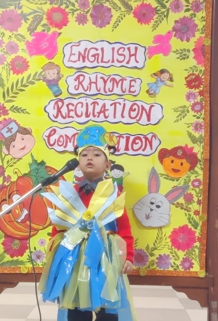 NURSERY || ENGLISH RHYME RECITATION COMPETITION