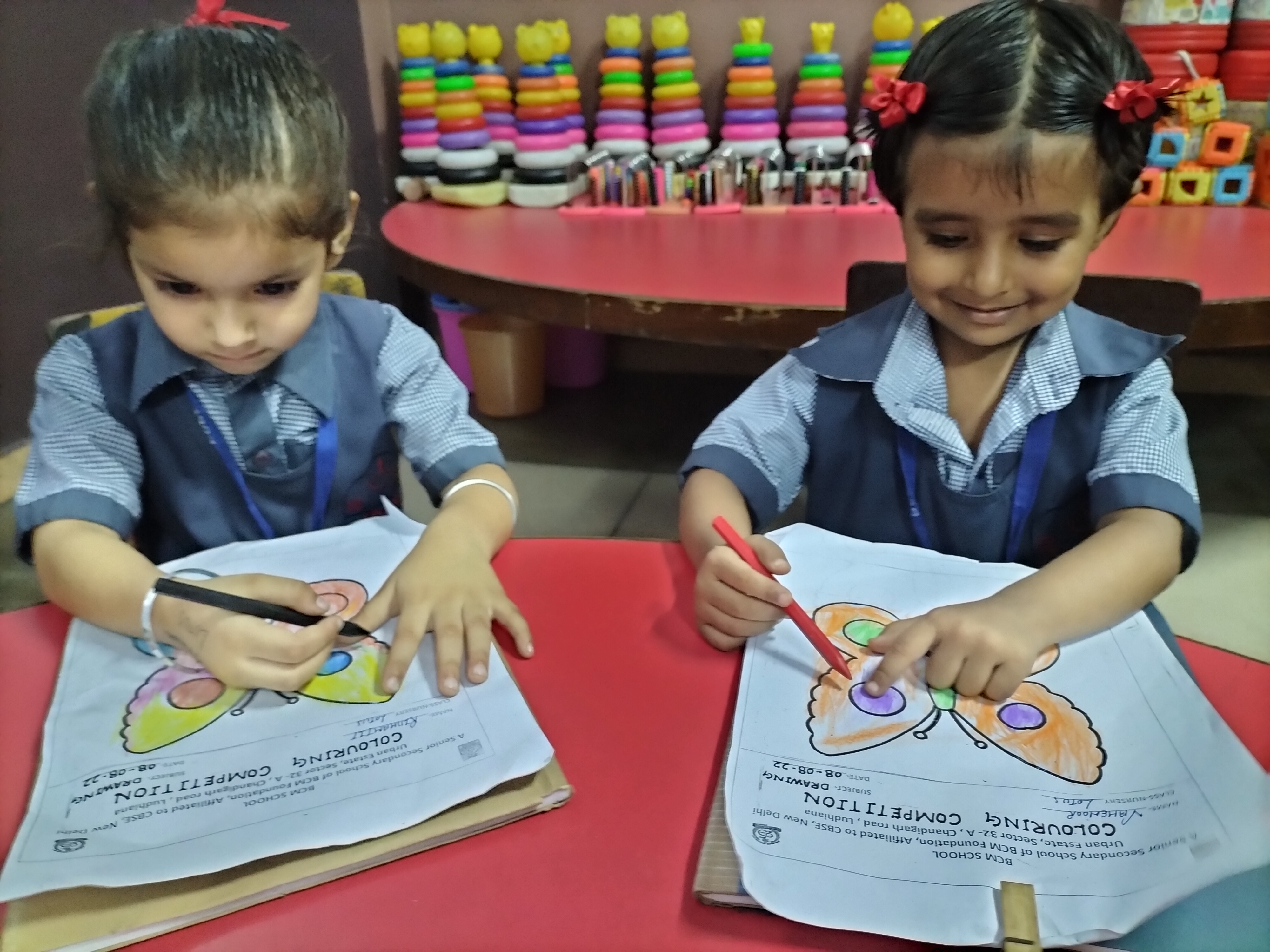 NURSERY || COLOURING COMPETITION