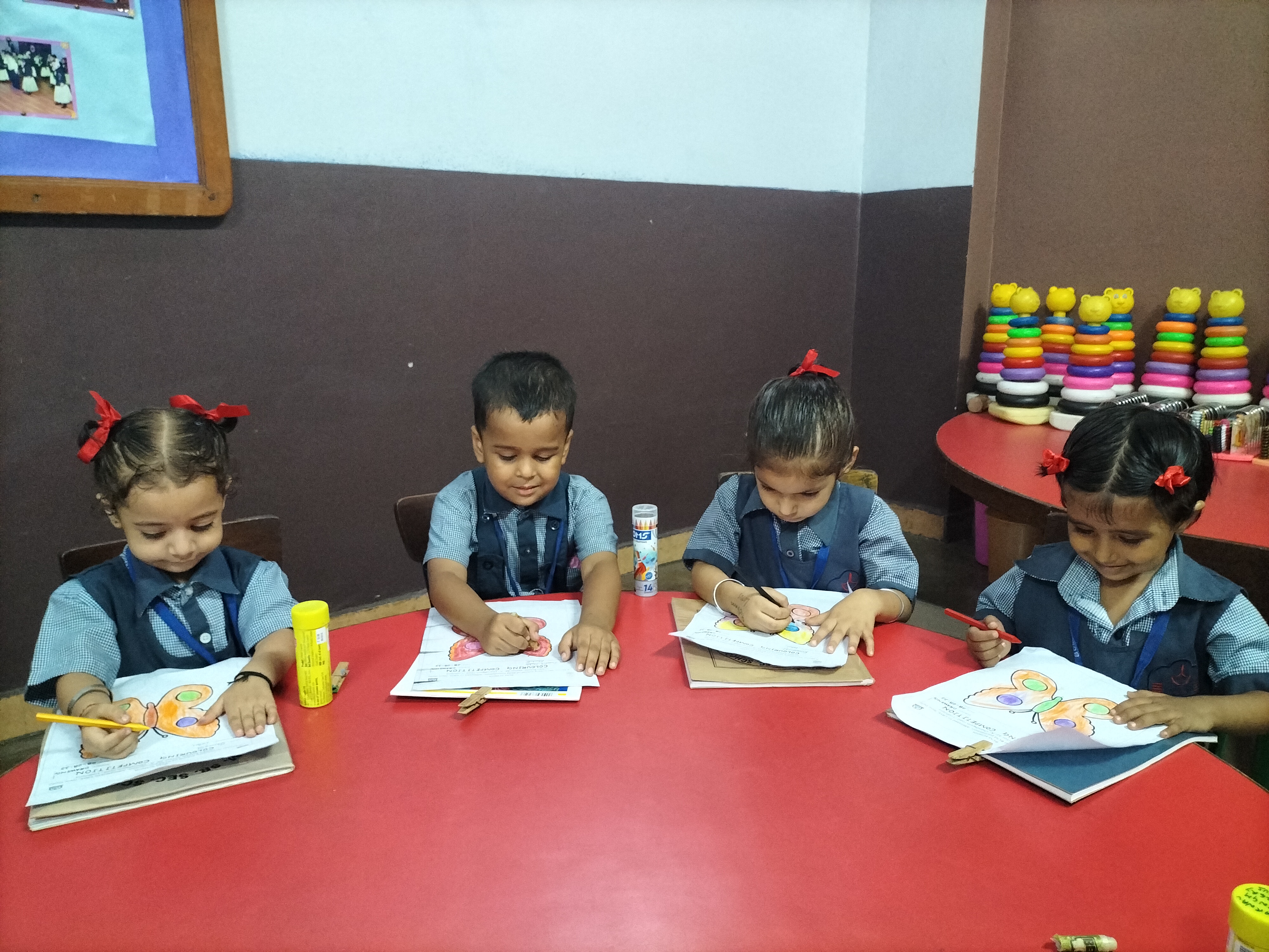 NURSERY || COLOURING COMPETITION